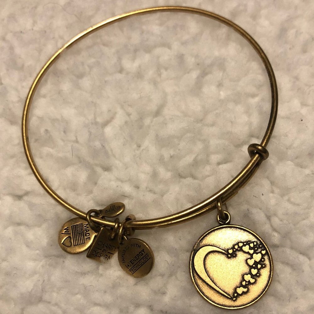 Alex and Ani Whole Heart Bangle - Retired Design!